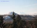 горы Ютца и Эльбрус из Пятигорска